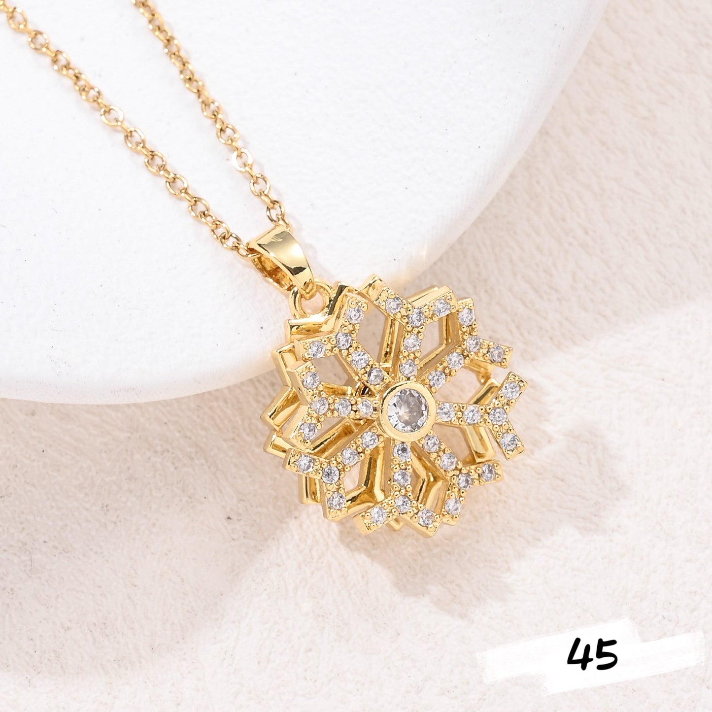 Shiny Spinner Necklace
