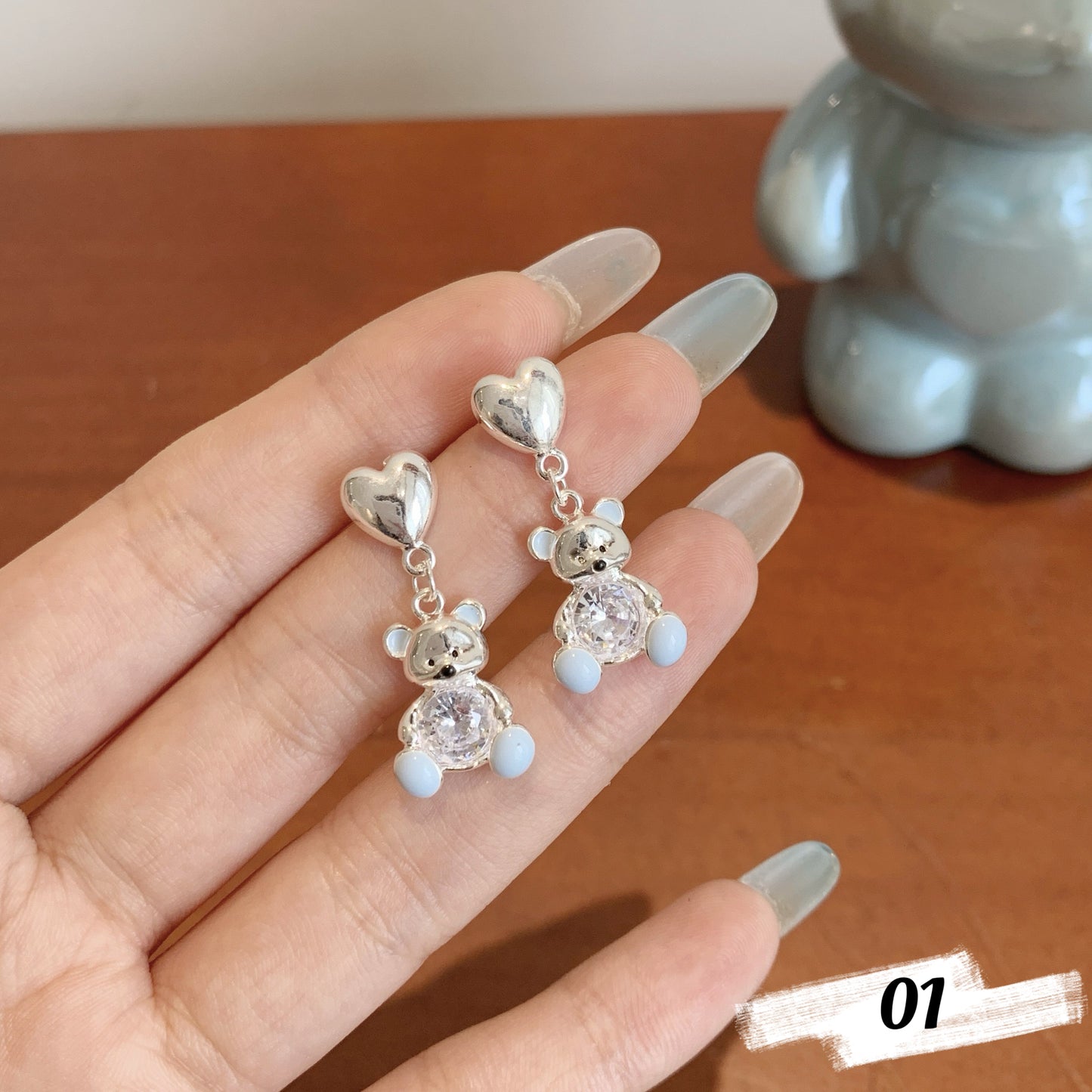 Cute Bear Series Earrings