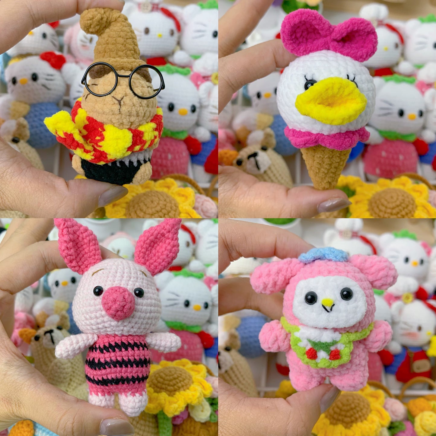 Handmade Crocheted Doll - Blind Bag