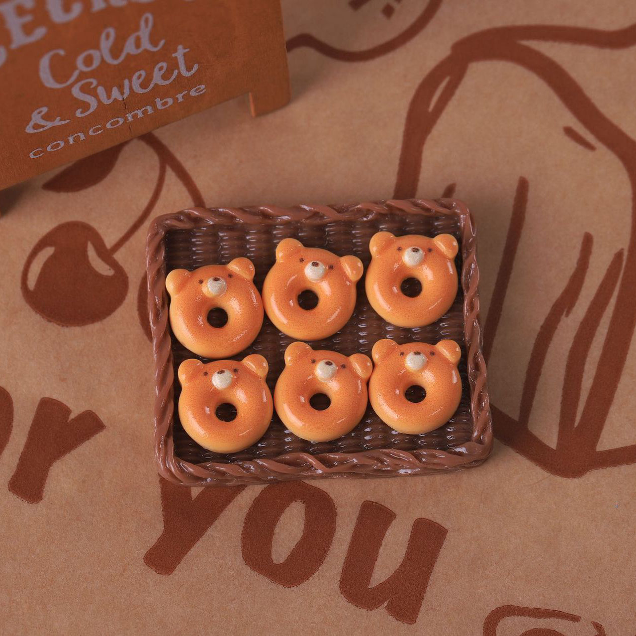 Bread Series Resin Charms