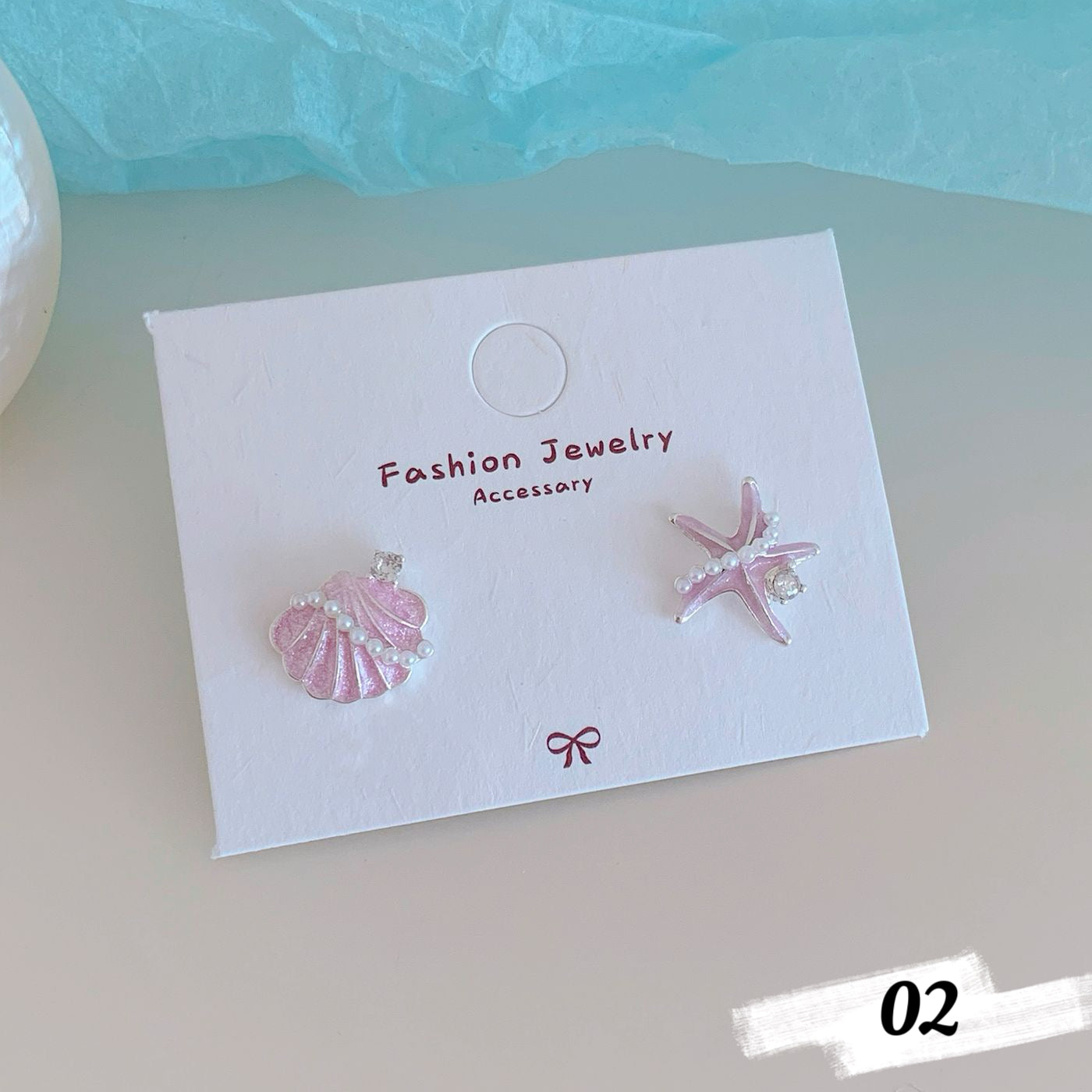 Ocean Series Stud Earrings