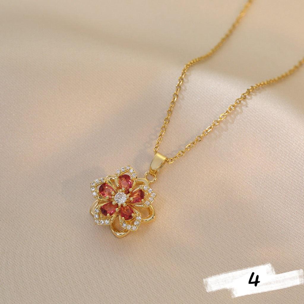 Shiny Spinner Necklace