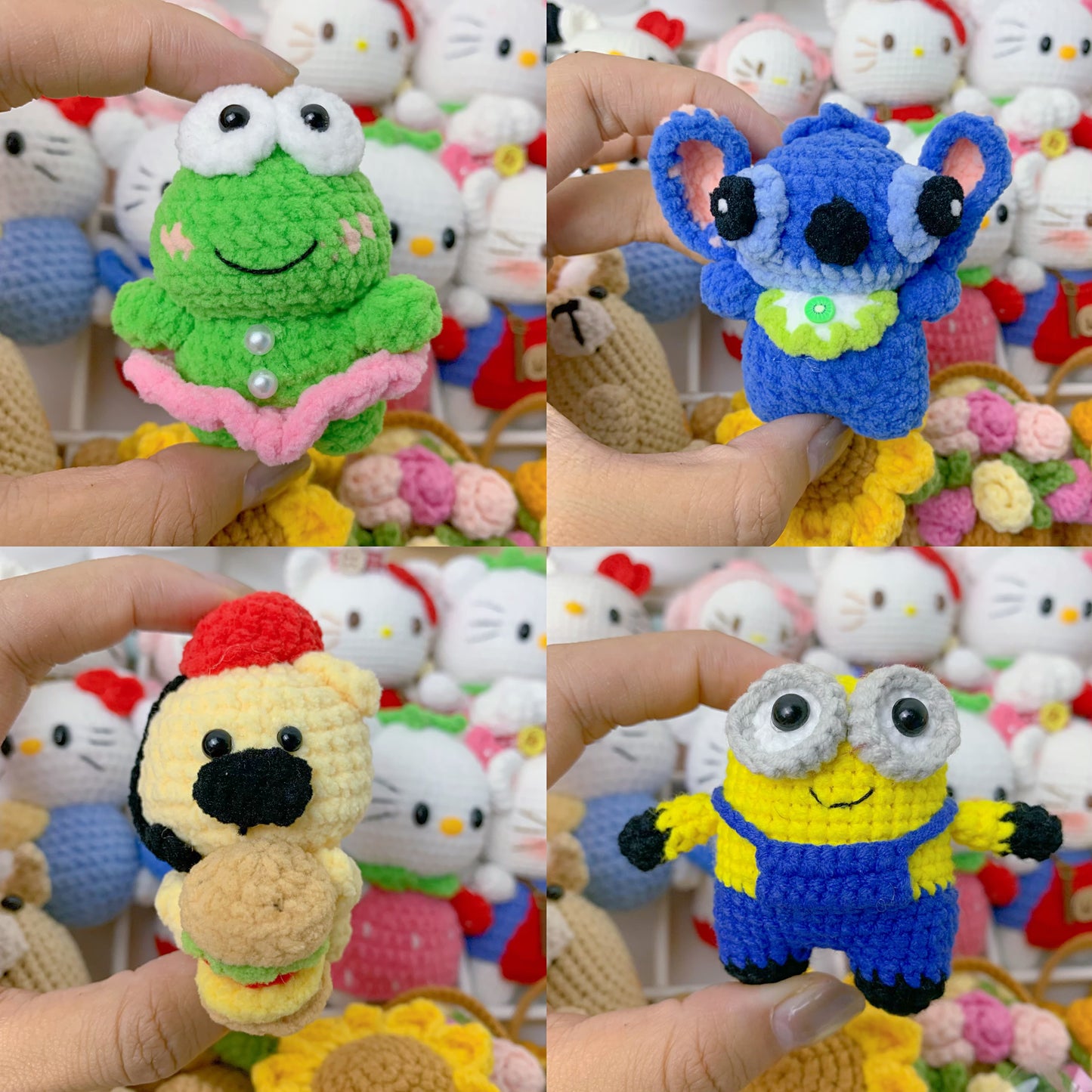 Handmade Crocheted Doll - Blind Bag