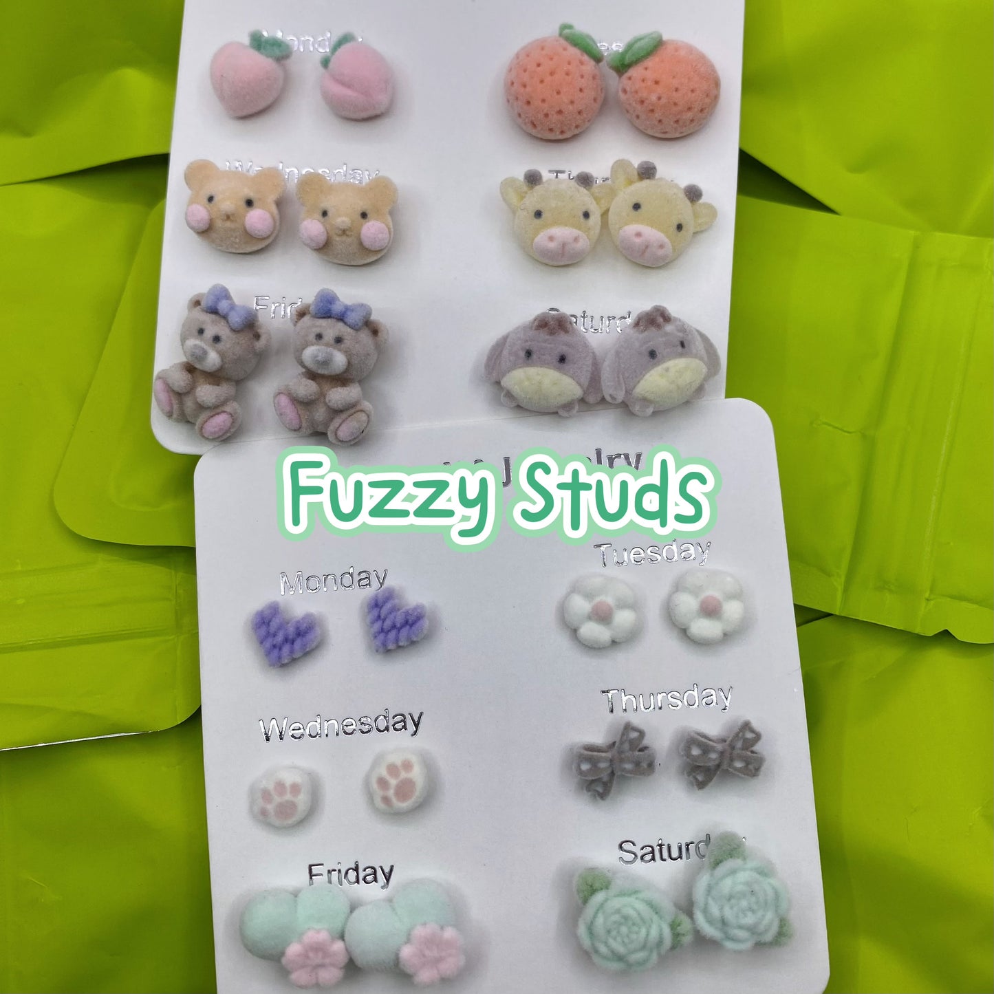 Dainty and Fuzzy Stud- Blind Bag