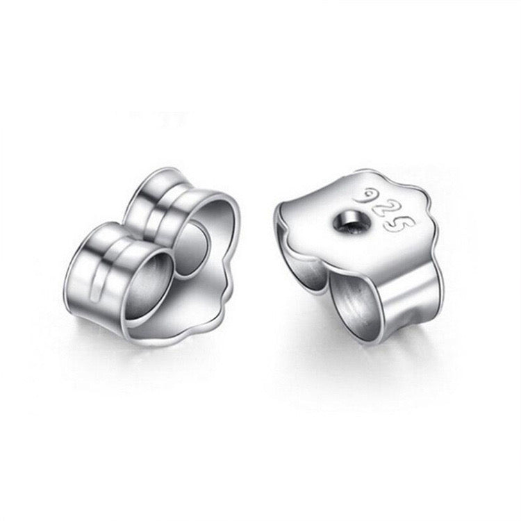 925 Sterling Silver Stud Backing