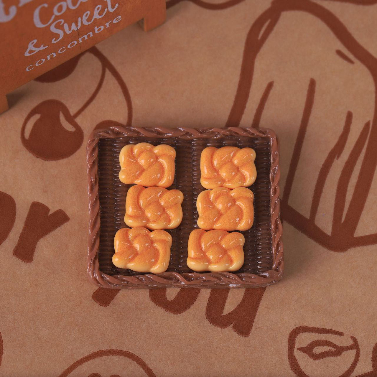 Bread Series Resin Charms