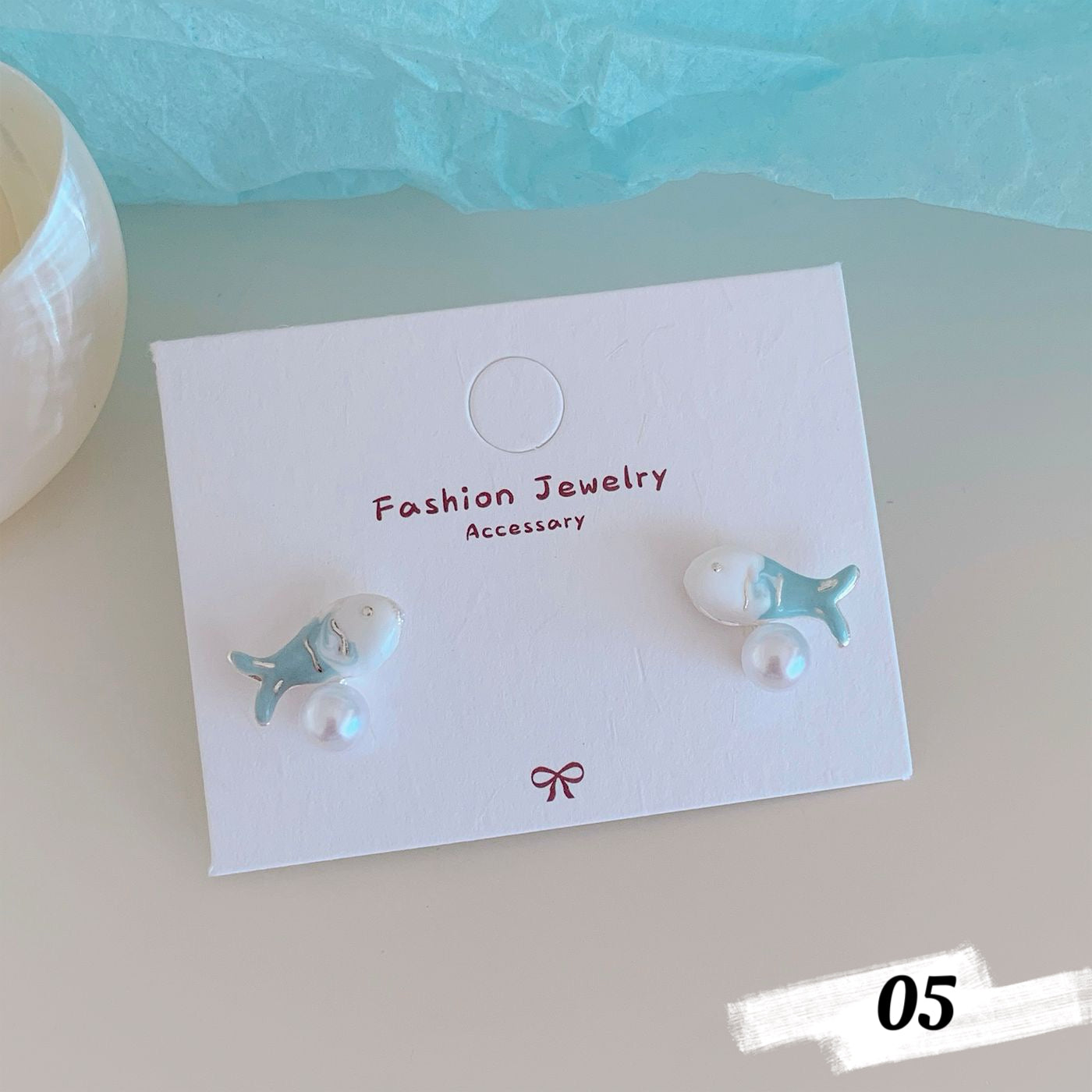 Ocean Series Stud Earrings