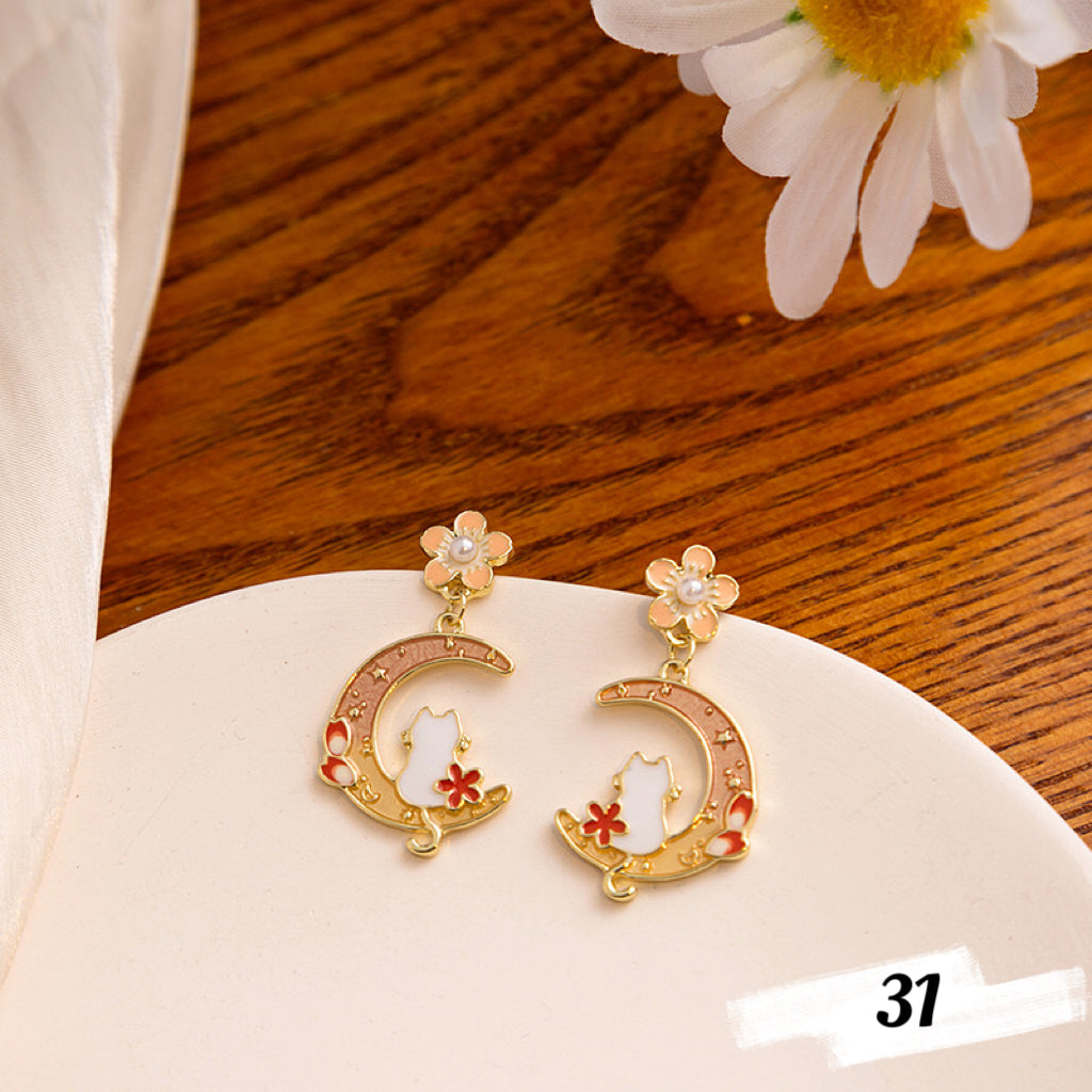 Cute Cat Series Earrings