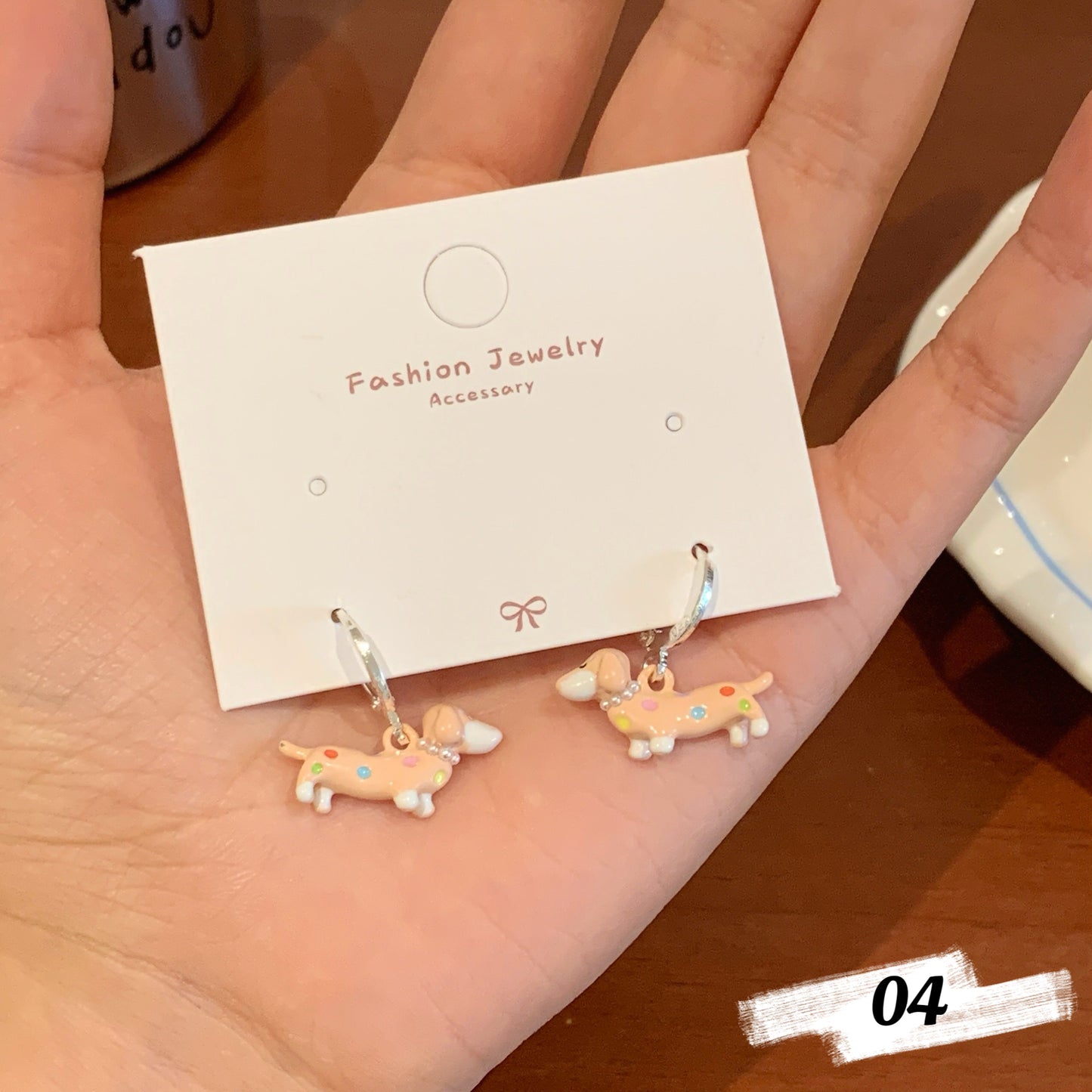 Colorful Dachshund Series Earrings
