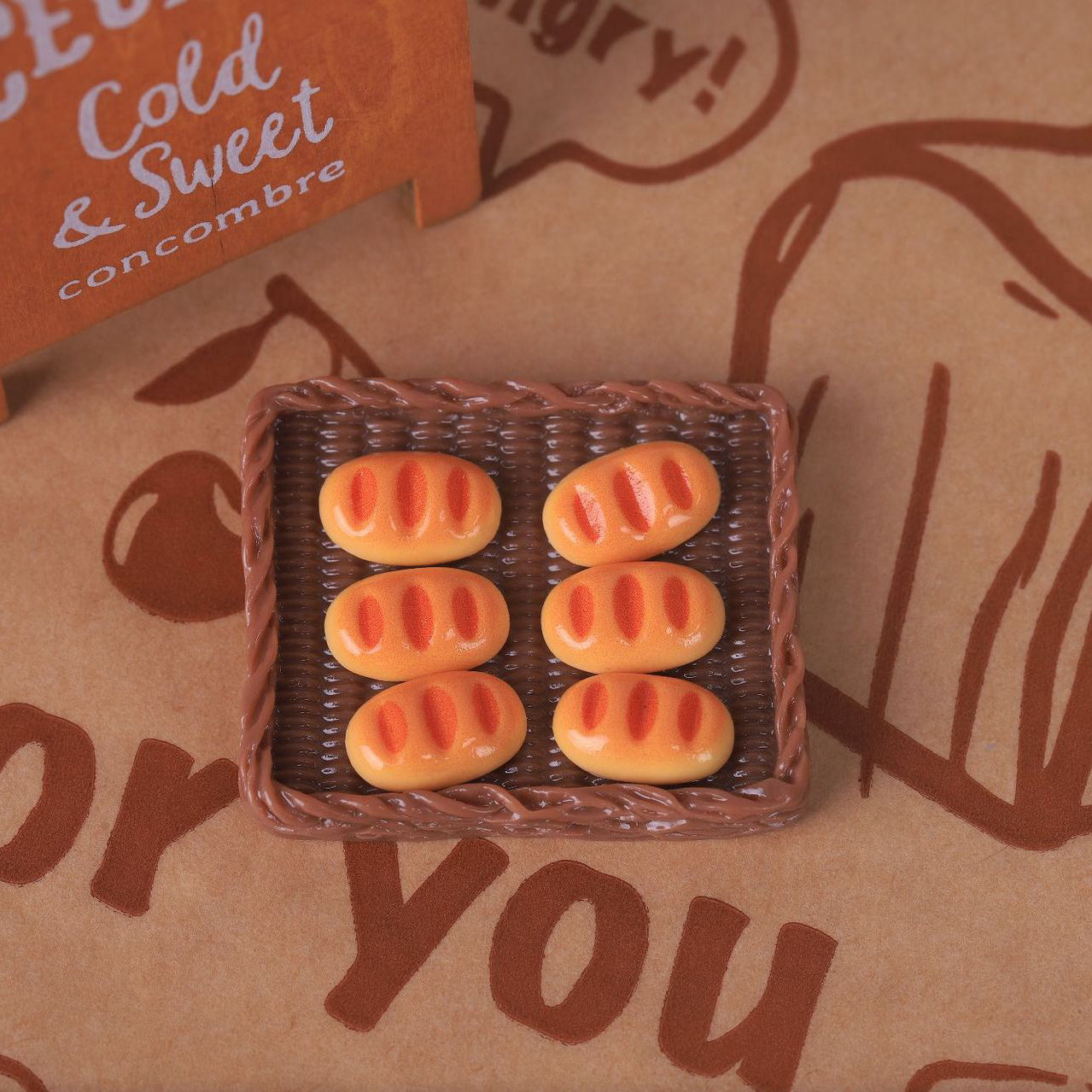 Bread Series Resin Charms