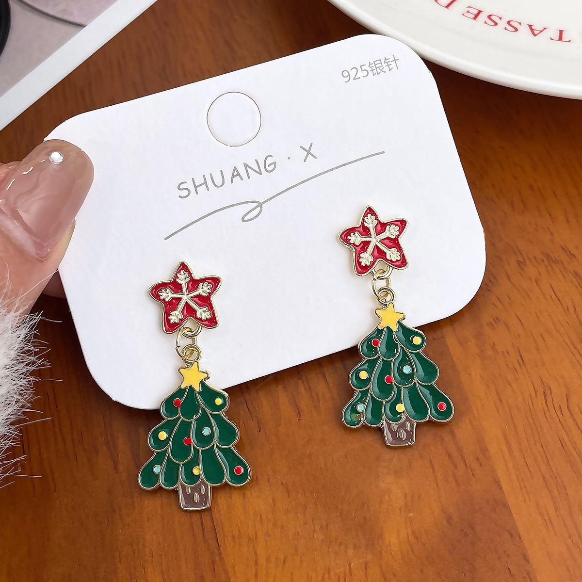 Christmas Dangle Earrings