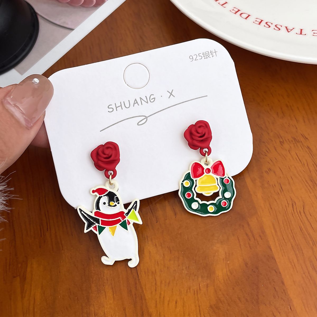 Christmas Dangle Earrings