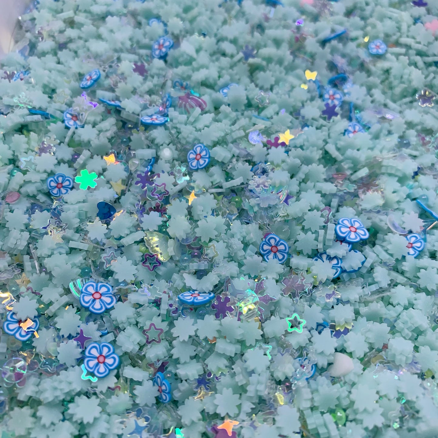 Glowing Patch Glitter Flakes (Strong Luminous)