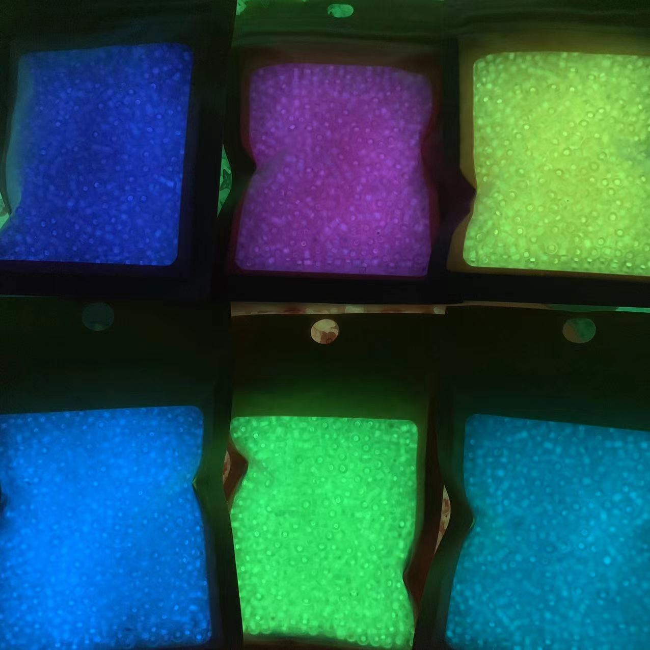 Glowing Rhinestones 3mm (Strong Luminous)