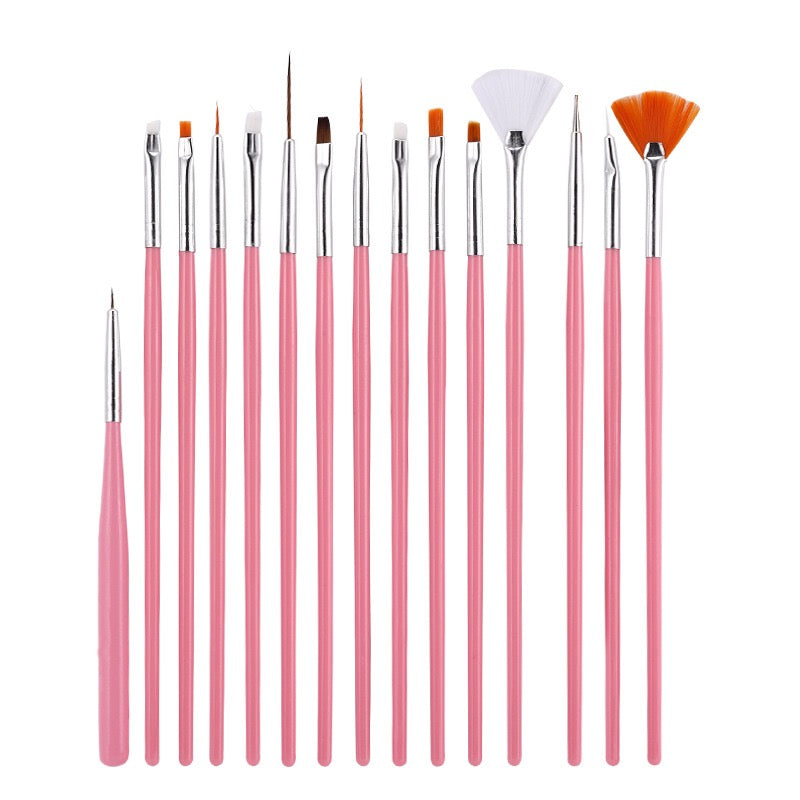 Nail Painting Pen Brush Set