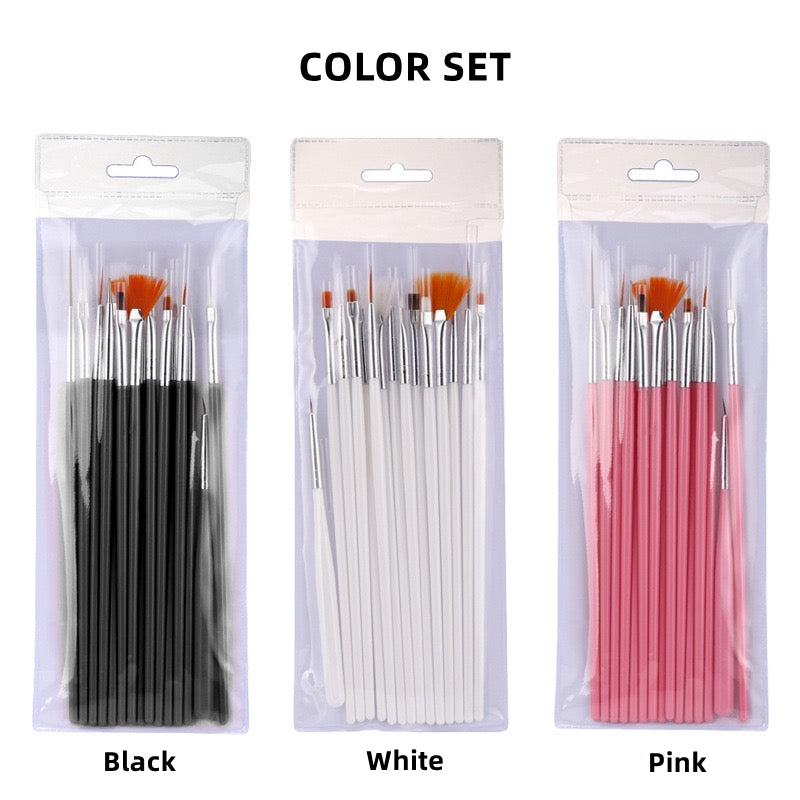 Nail Painting Pen Brush Set