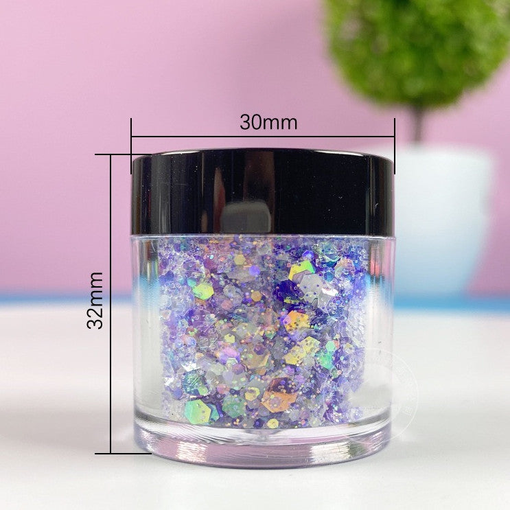 Glowing Powder 12 colors Set (Strong Luminous)