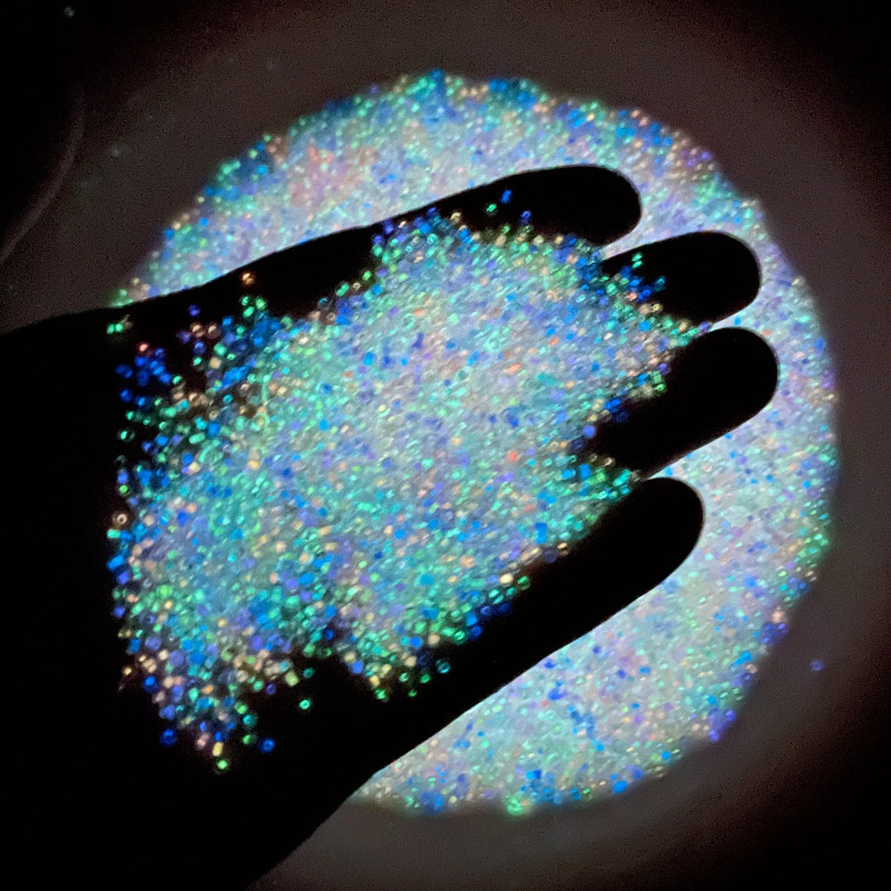 Glowing Rainbow Seed Beads