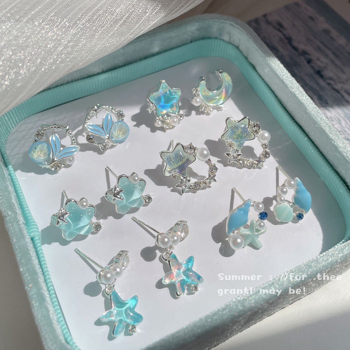 Oceanic Delicate Dangle Earrings