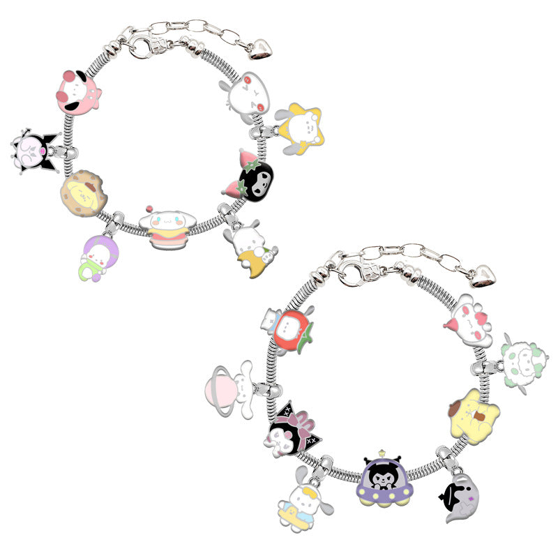 Cute Sanriio PanDola Beaded Bracelet