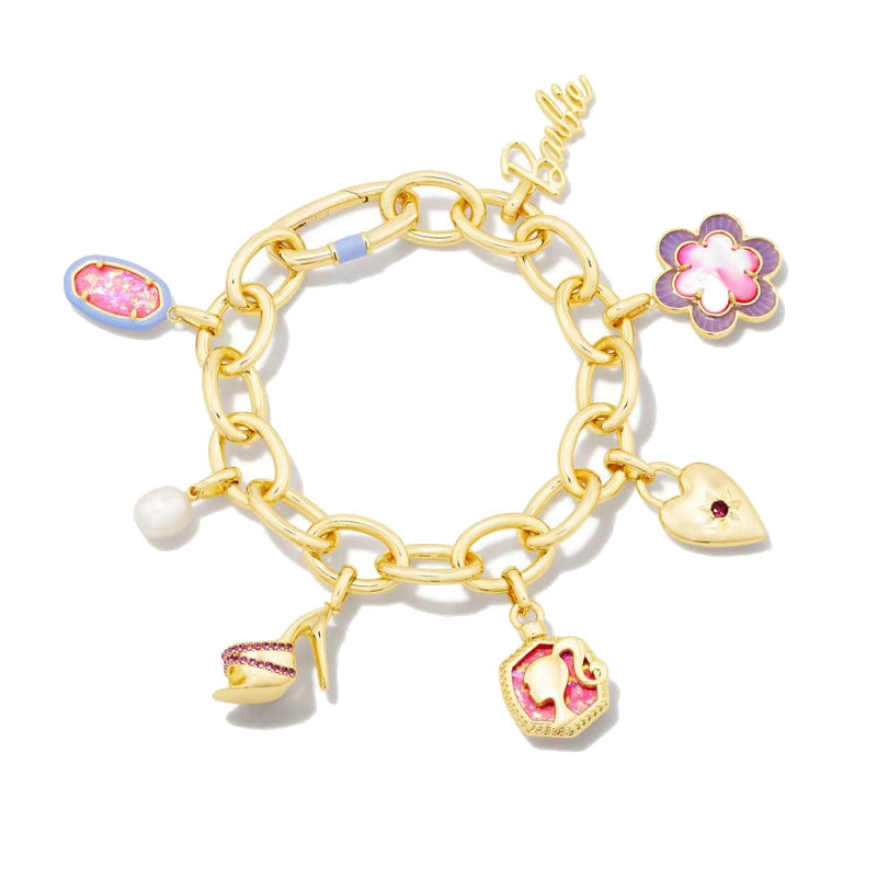 Cute Barbiie PanDola Beaded Bracelet