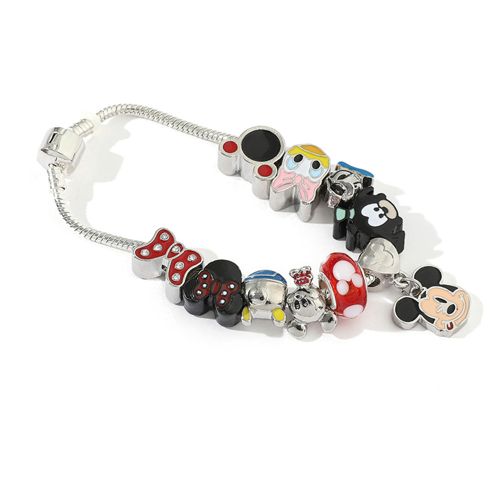 Cute DisIney PanDola Beaded Bracelet