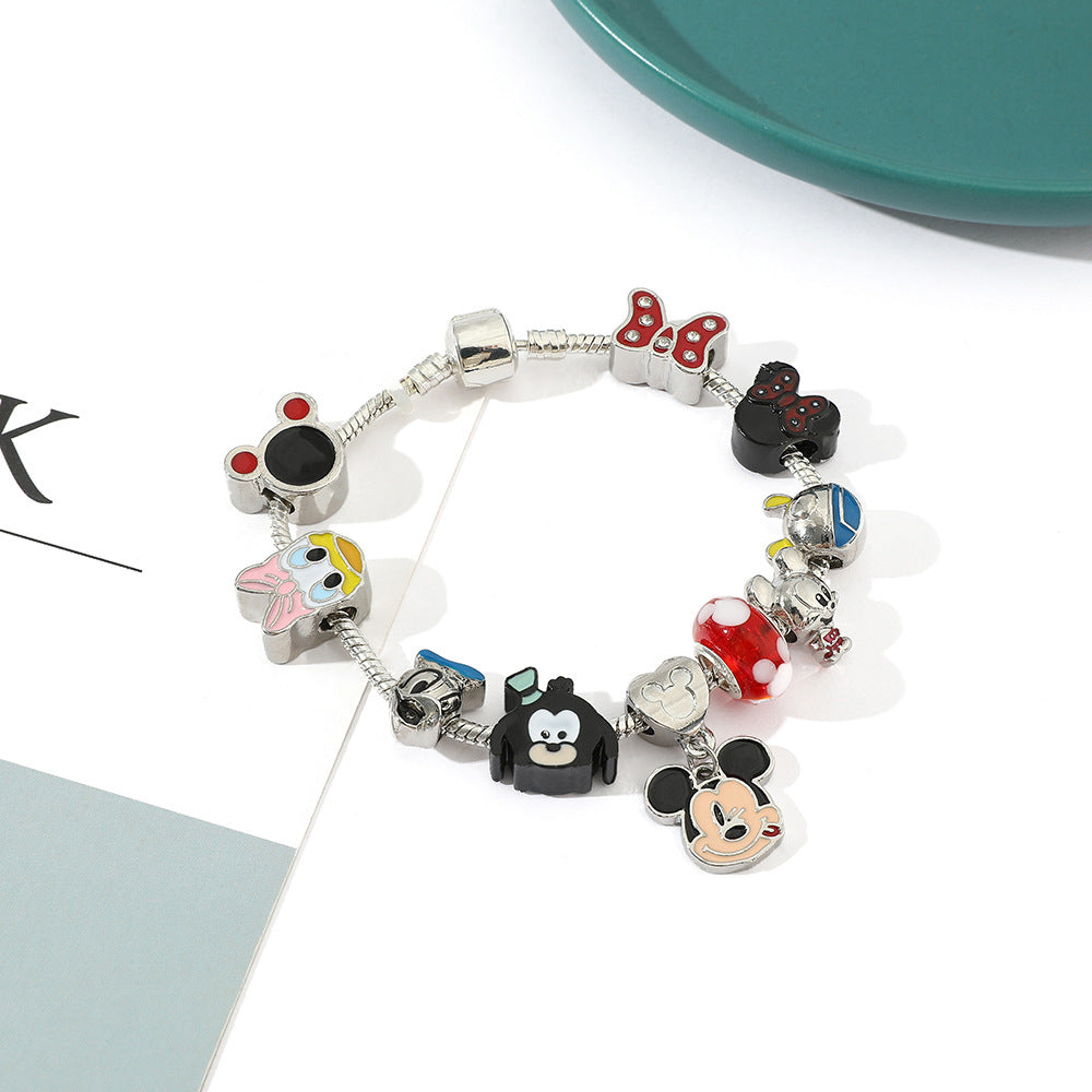 Cute DisIney PanDola Beaded Bracelet