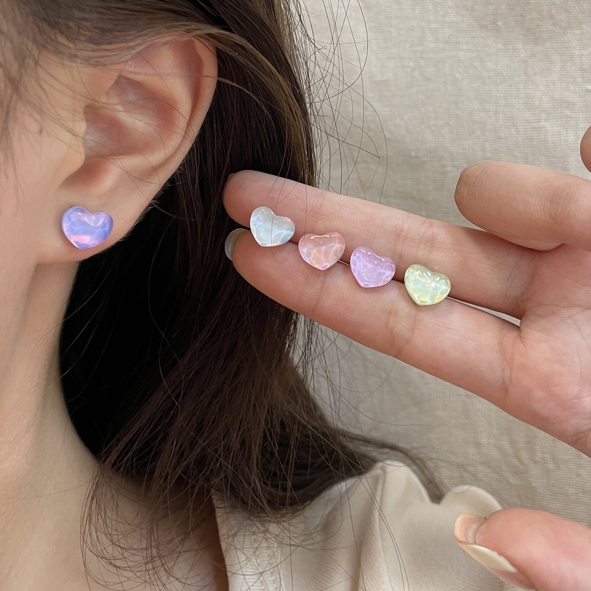 Galaxy Stone Earrings Set