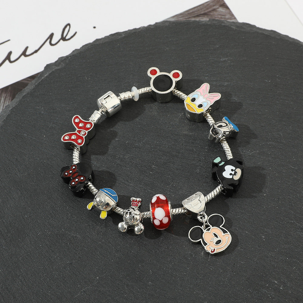 Cute DisIney PanDola Beaded Bracelet