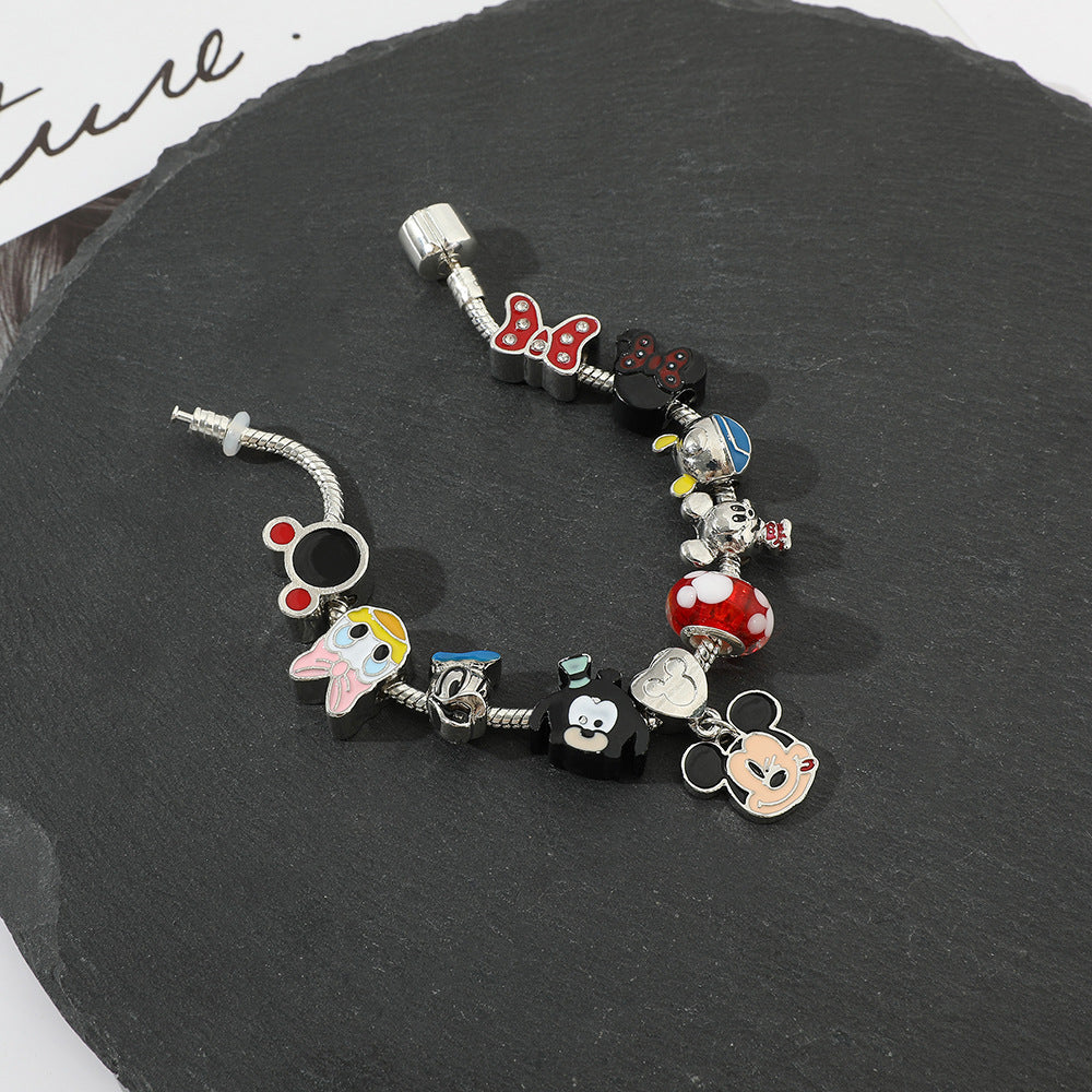 Cute DisIney PanDola Beaded Bracelet