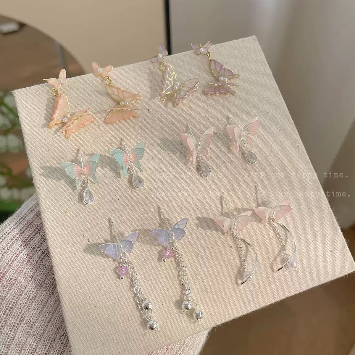 Dainty Butterfly Series Earrings