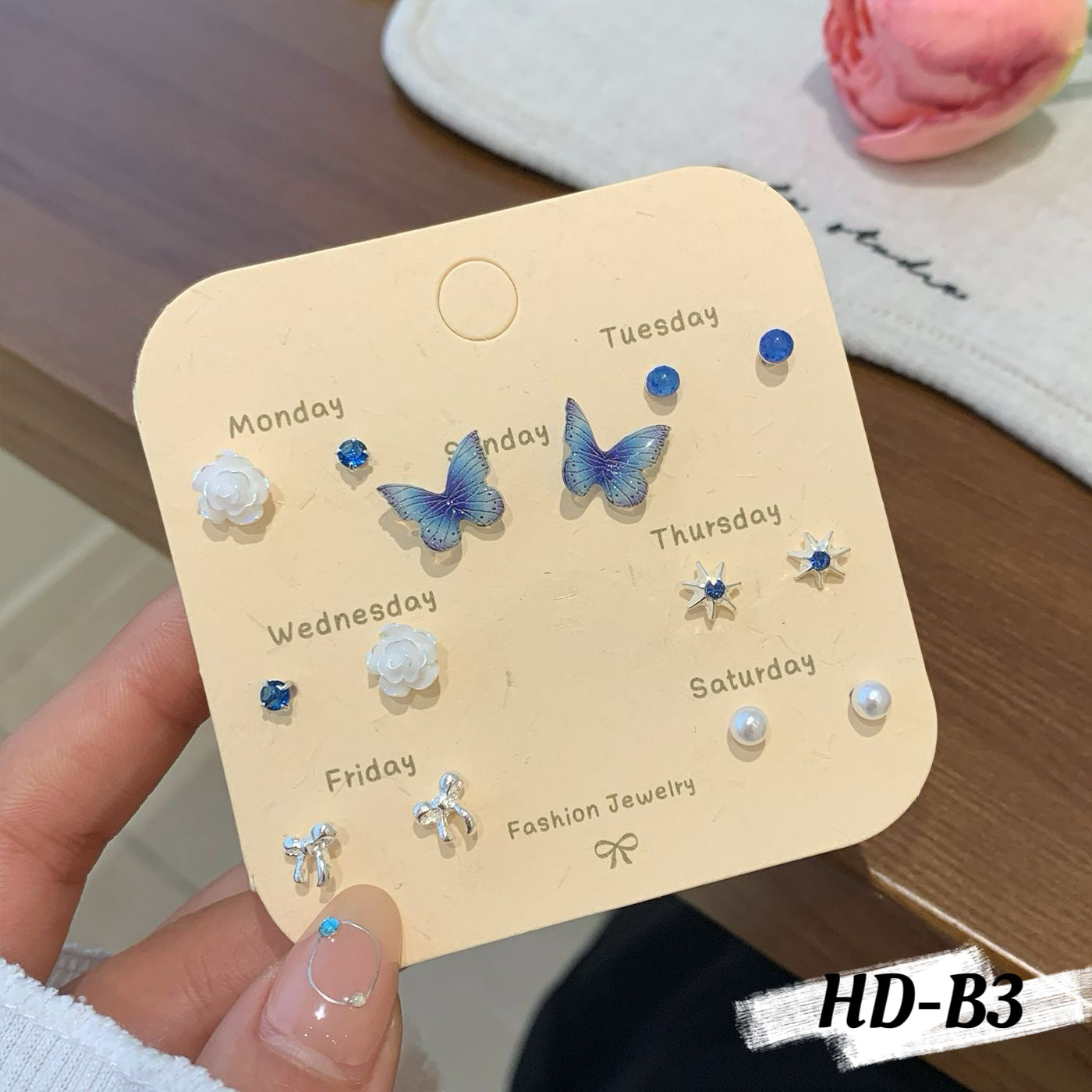New Butterfly Earring Set