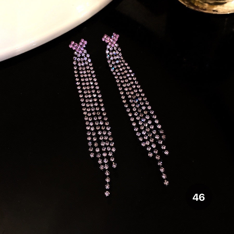 Purple Series Luxury Earrings