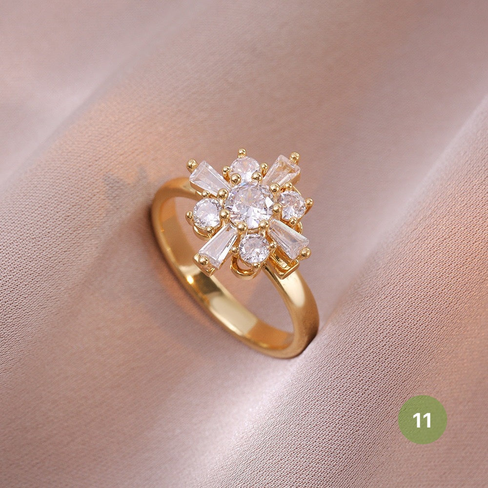 Golden Spinner Ring