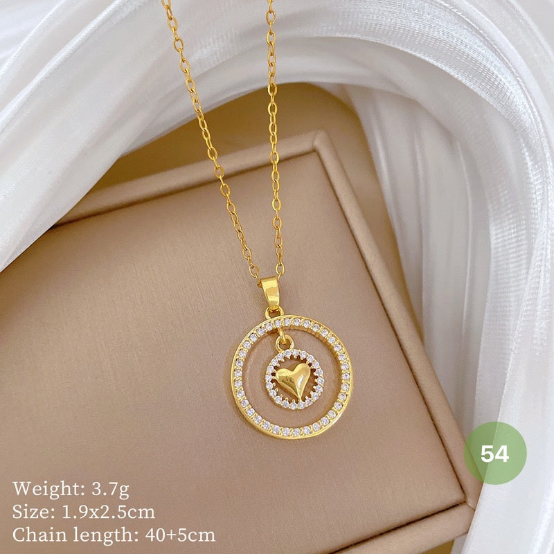 Shiny Golden Necklace