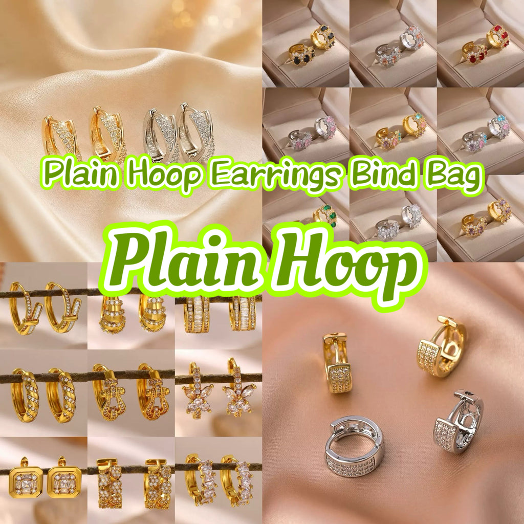 Plain Hoop Earring - Blind Bag