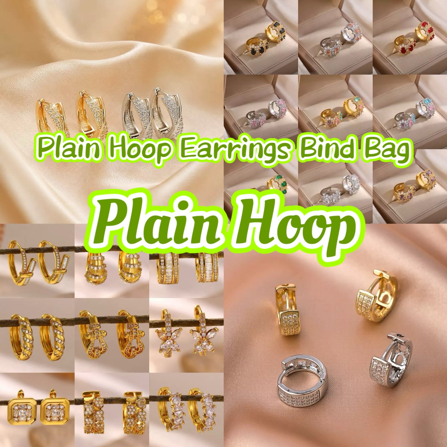 Plain Hoop Earring - Blind Bag