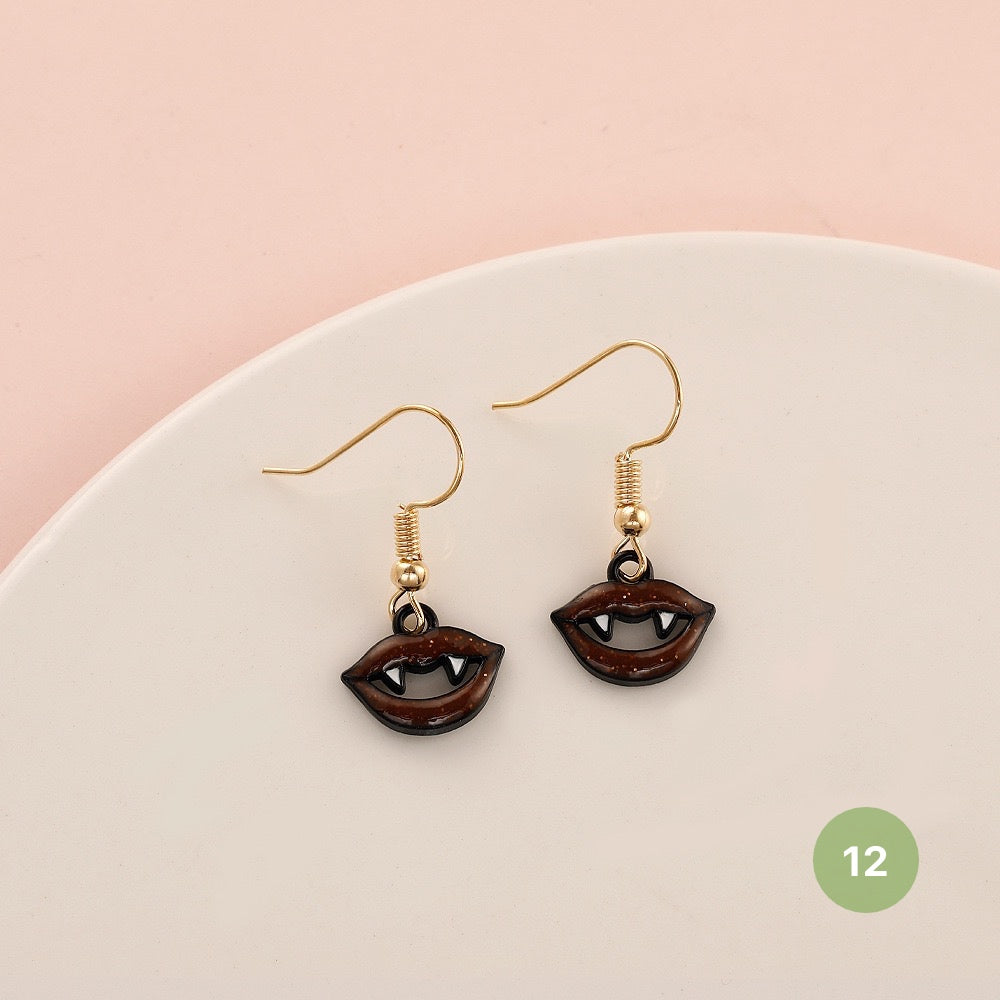 Halloween Spooky Dangle Earrings