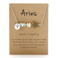 Zodiac Signs Crystal Necklace