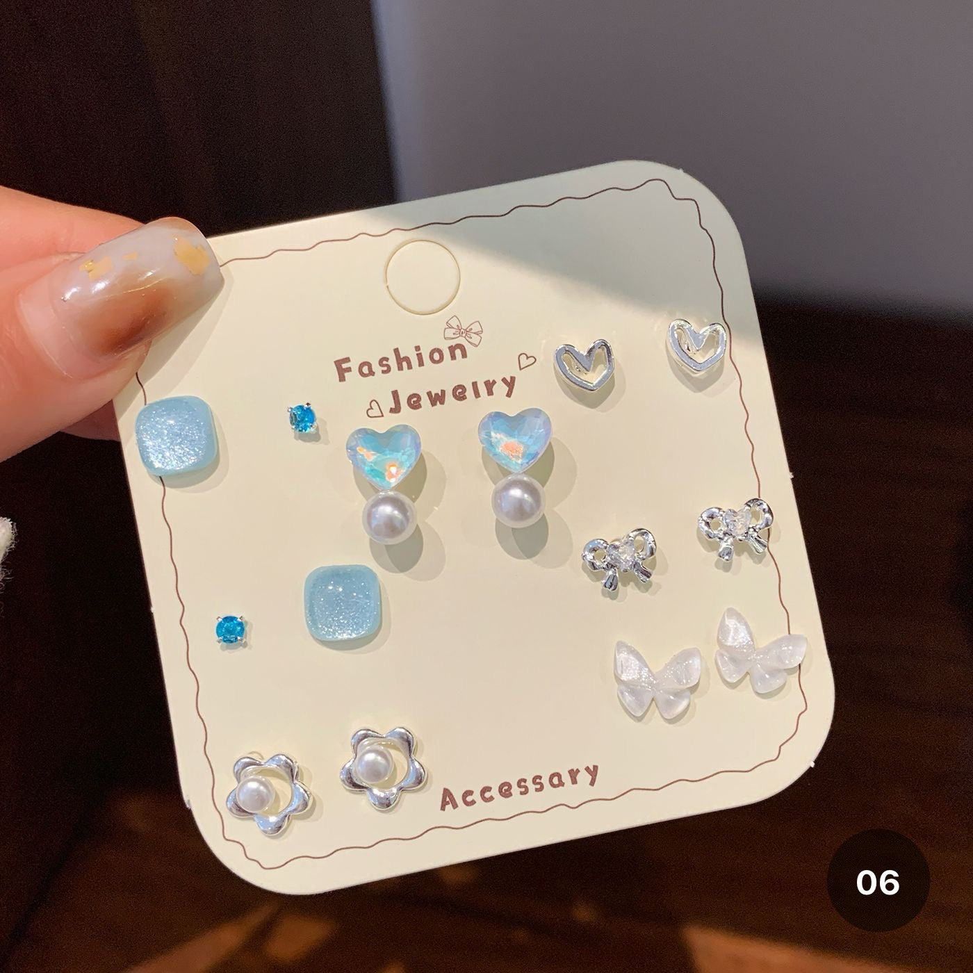 Ocean Style Earrings Set