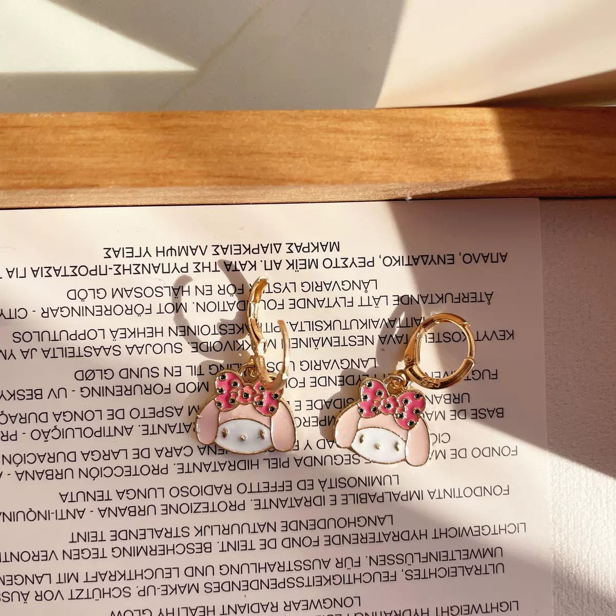 Cartoon Hoop Earring - Blind Bag