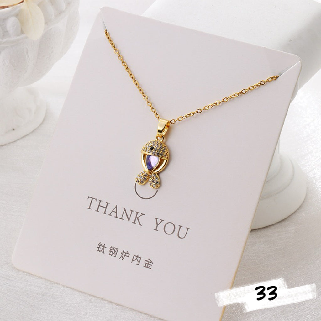 Shiny Golden Necklace
