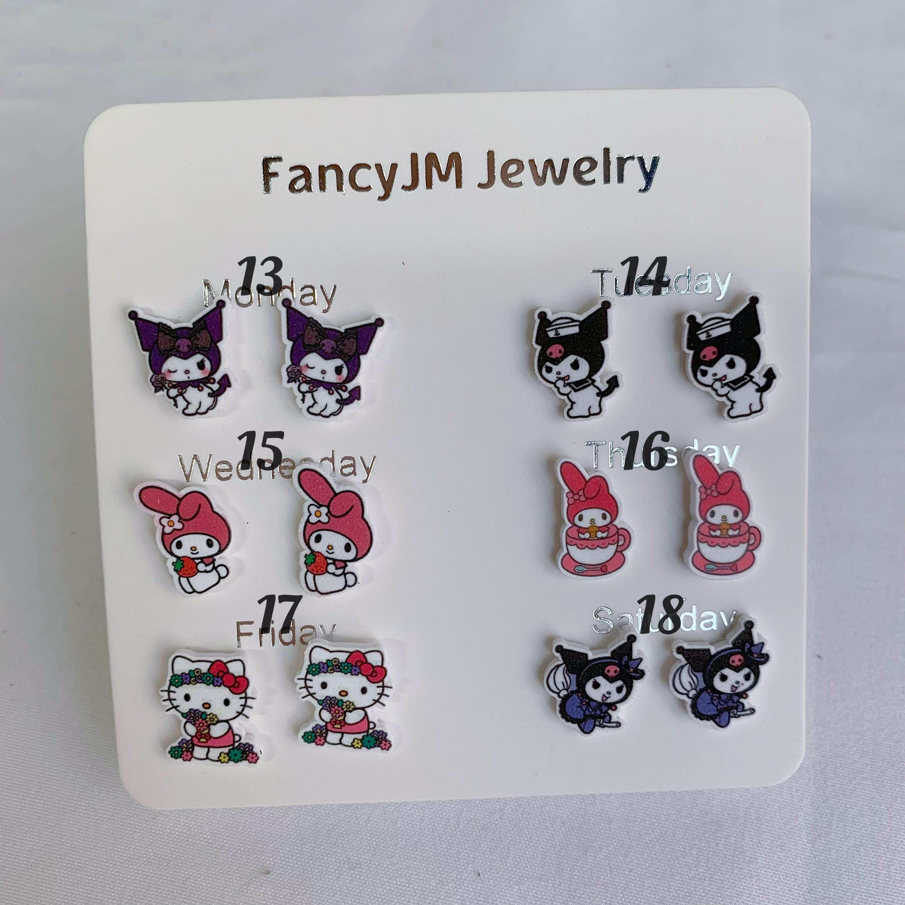 Cartoon Series Studs