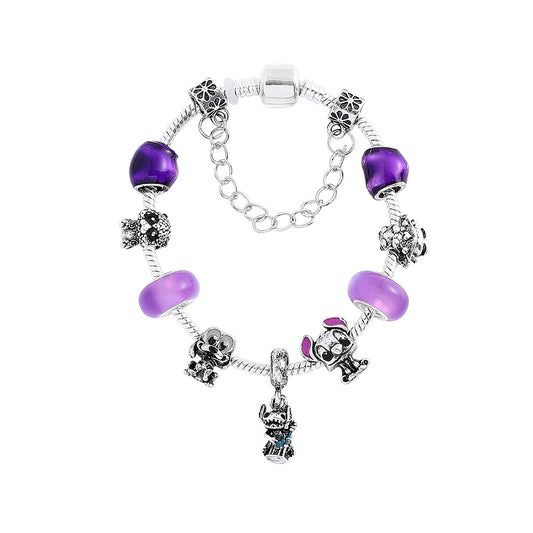 Cute Stittch PanDola Beaded Bracelet