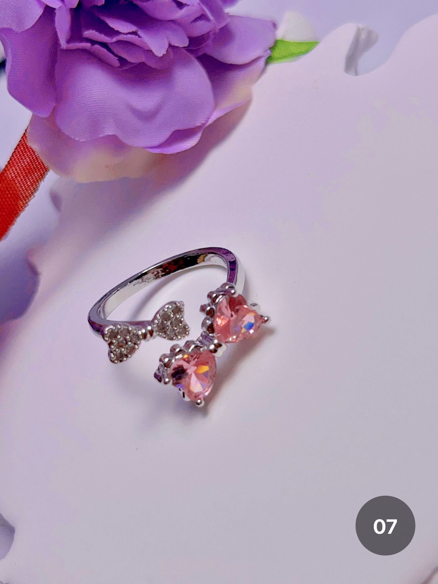 Pink Series Rings