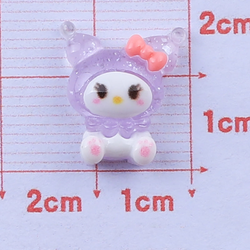 Sanrrio Full Body Resin Charms 10 pcs