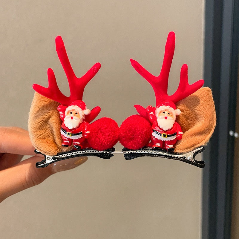 Handmade Christmas Hair Clips- Blind Bag