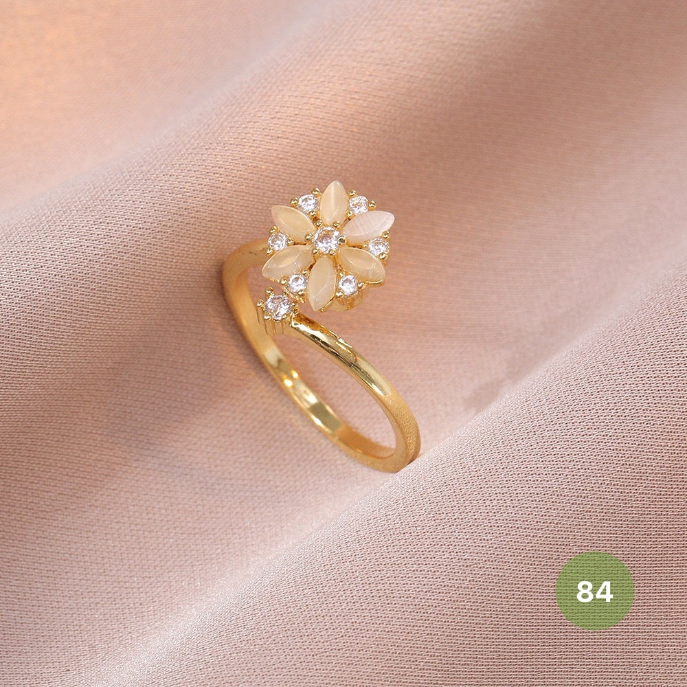 Golden Spinner Ring