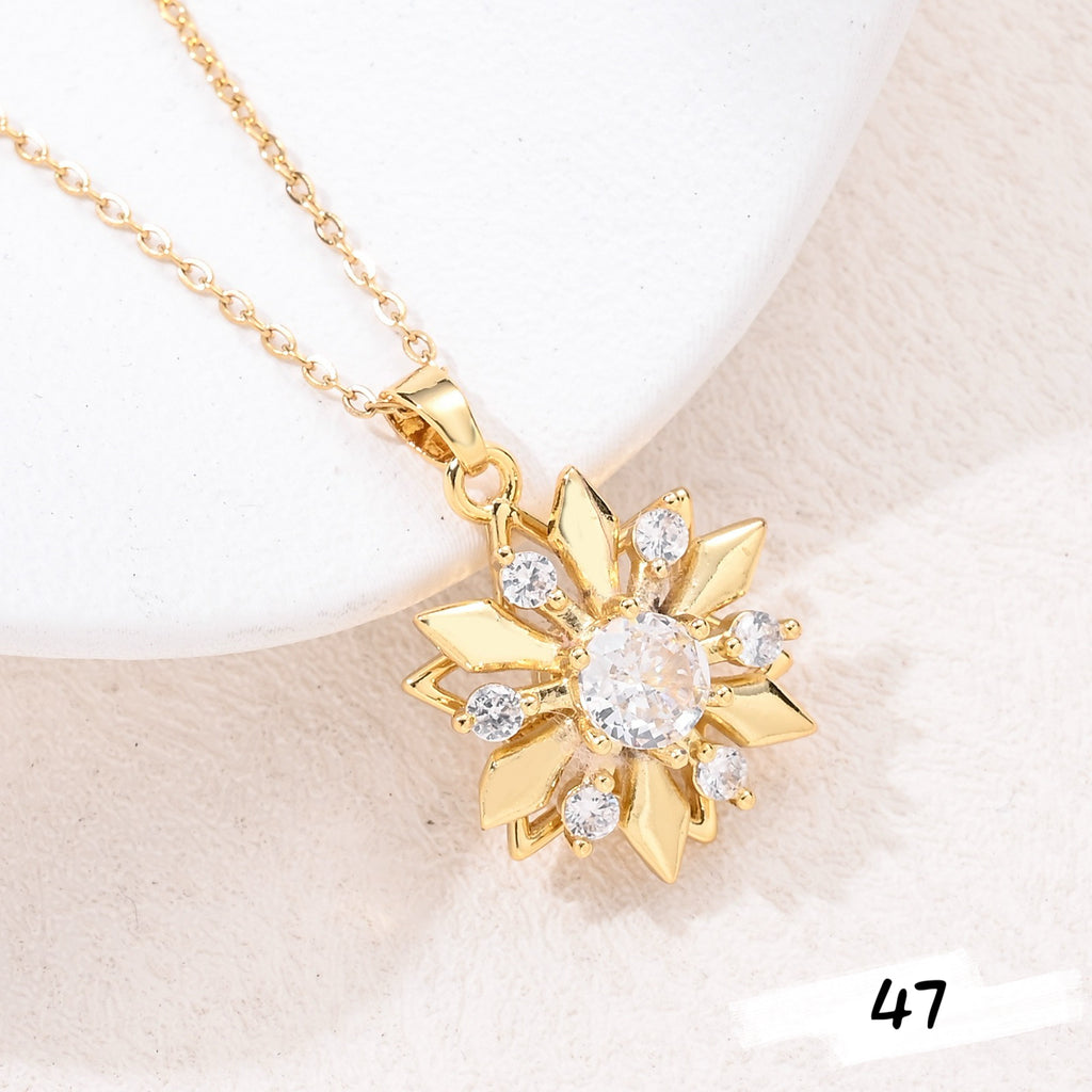 Shiny Spinner Necklace