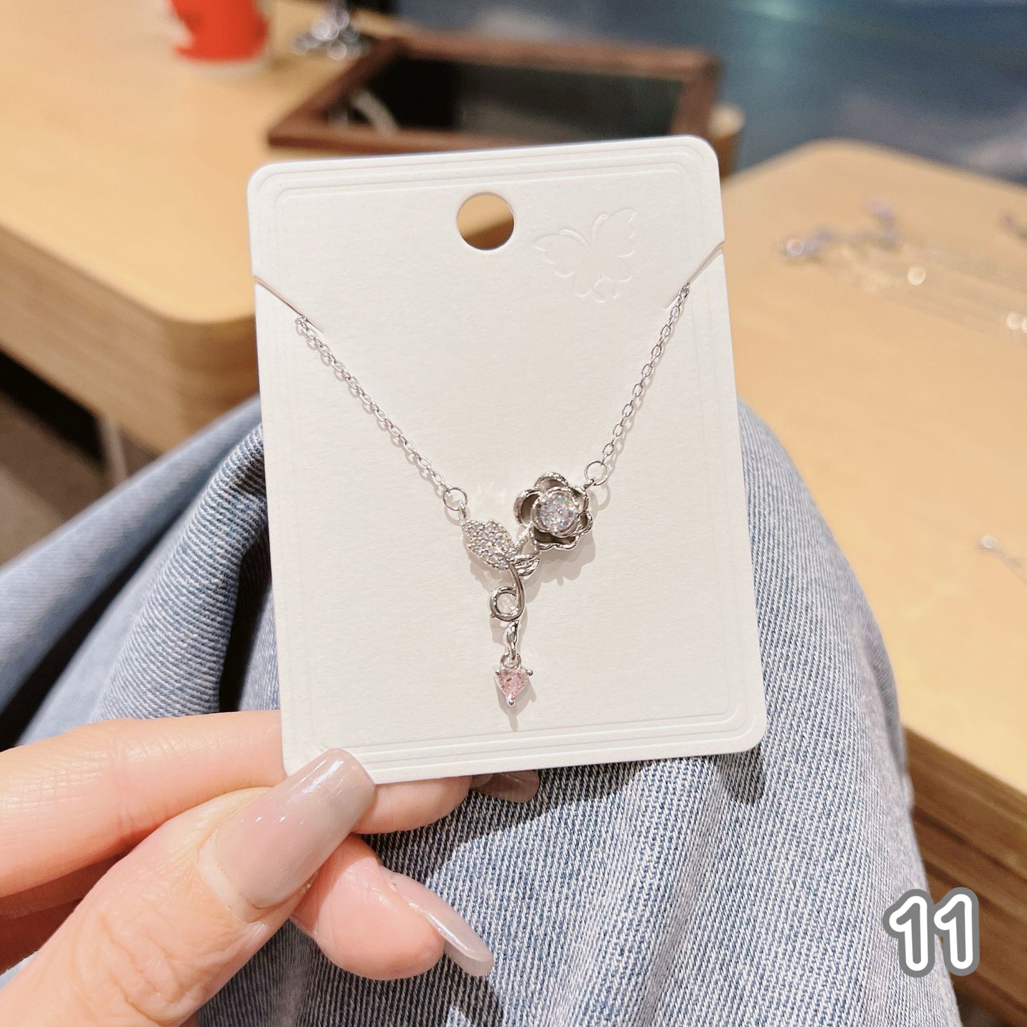 Dainty Silver Necklace